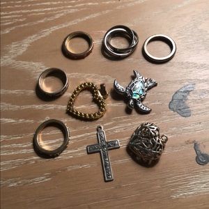 rings and charms